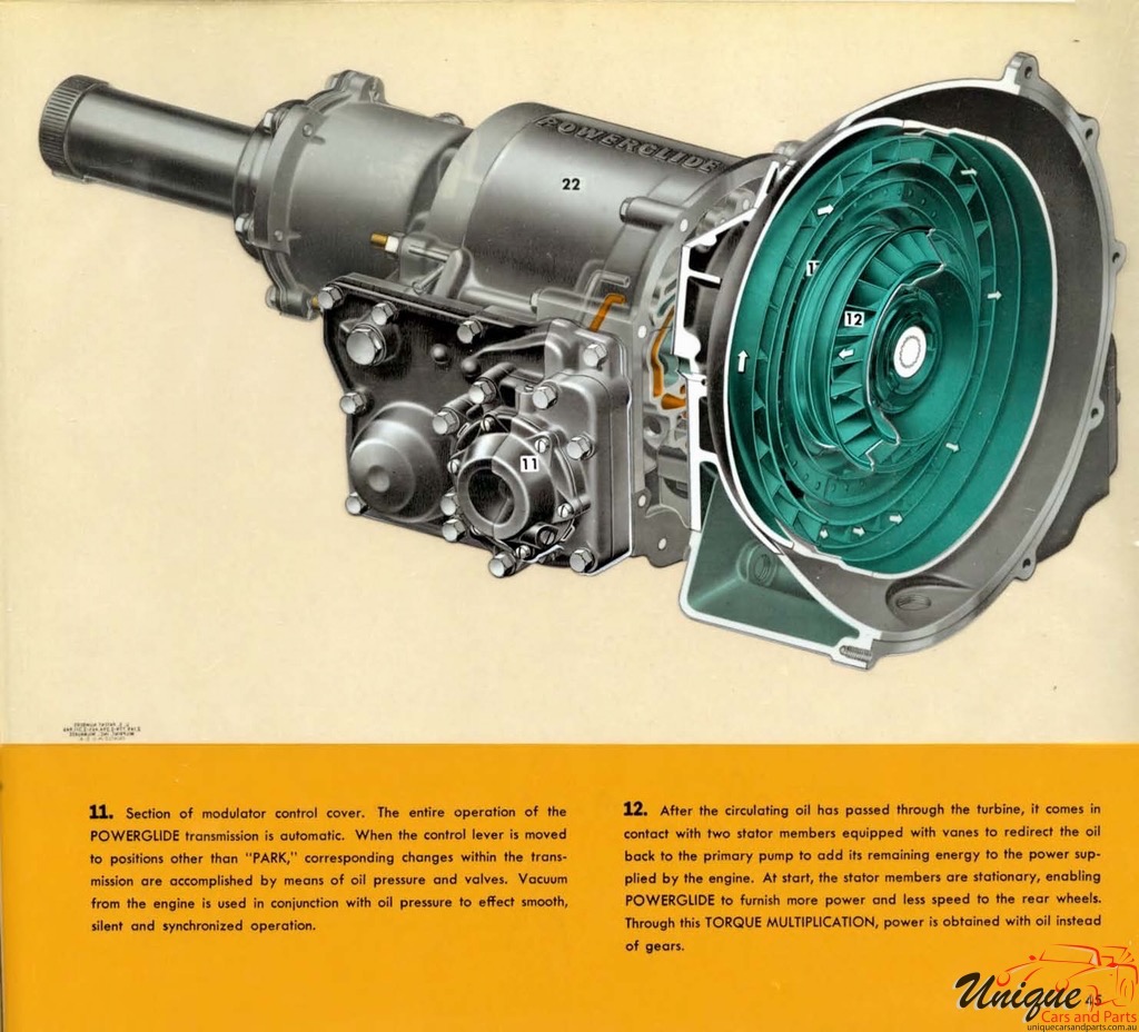 1952 Chevrolet Engineering Features Brochure Page 15